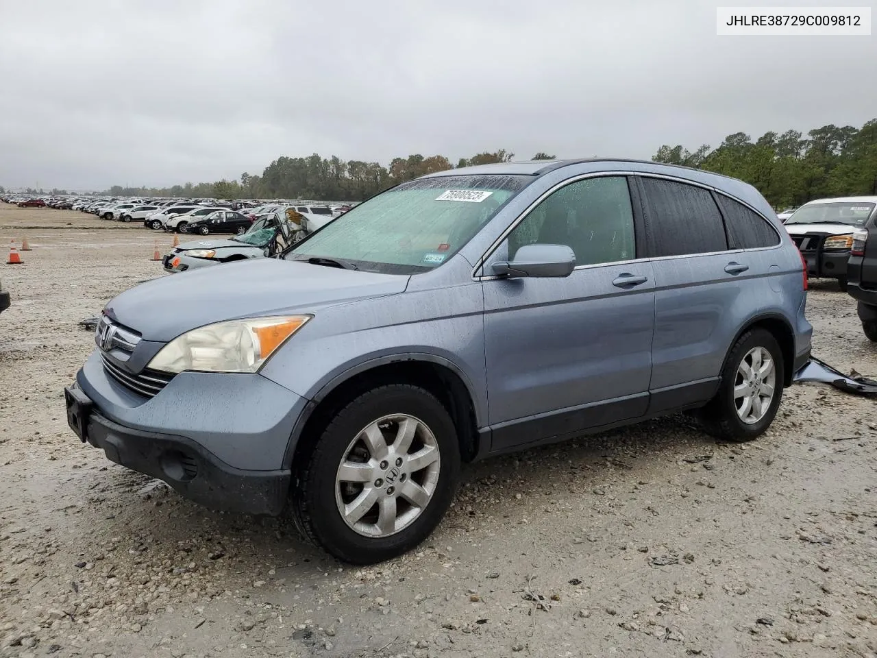 2009 Honda Cr-V Exl VIN: JHLRE38729C009812 Lot: 75900523