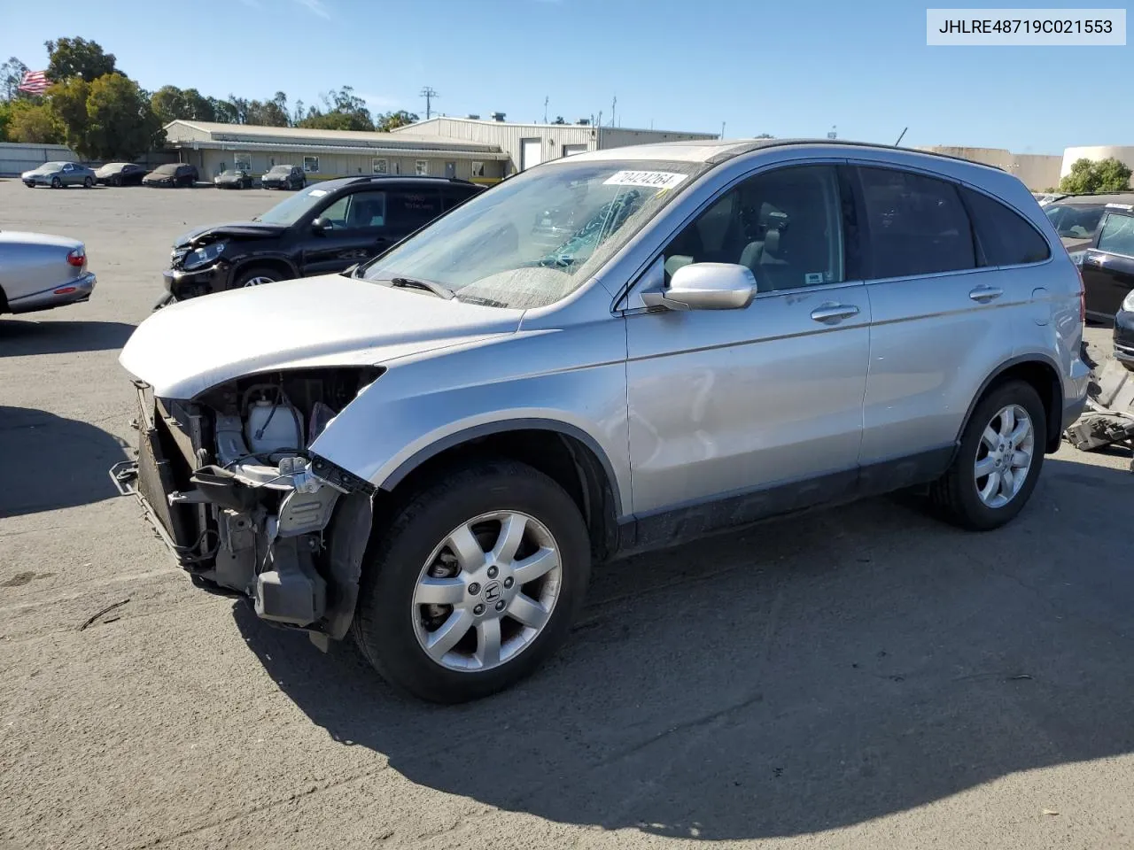 JHLRE48719C021553 2009 Honda Cr-V Exl