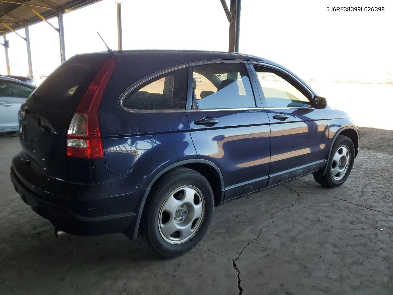 5J6RE38399L026398 2009 Honda Cr-V Lx