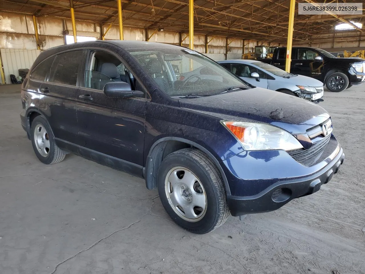 5J6RE38399L026398 2009 Honda Cr-V Lx