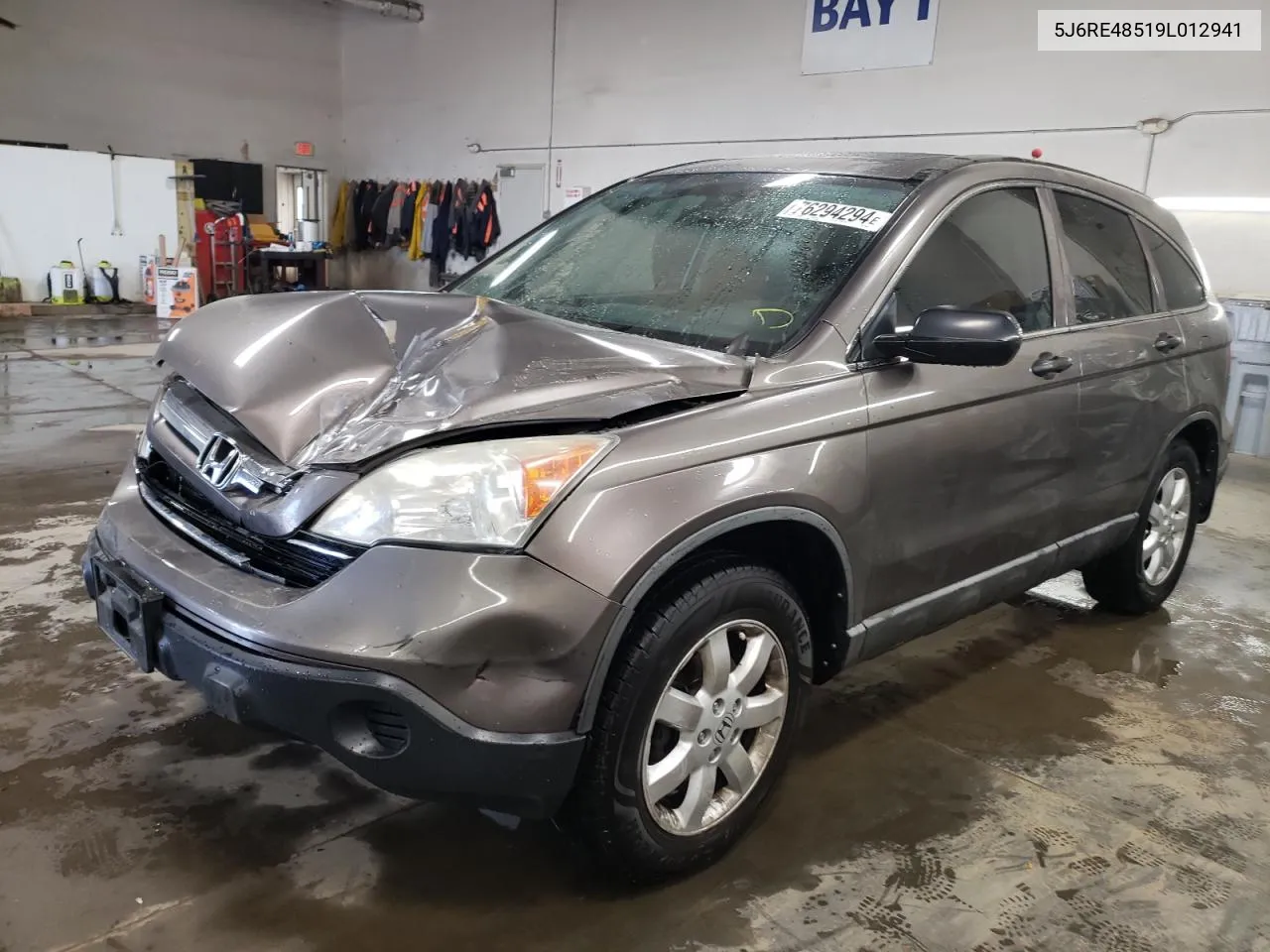 5J6RE48519L012941 2009 Honda Cr-V Ex