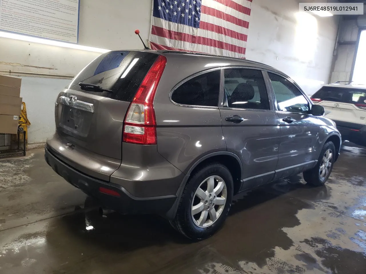 2009 Honda Cr-V Ex VIN: 5J6RE48519L012941 Lot: 76294294