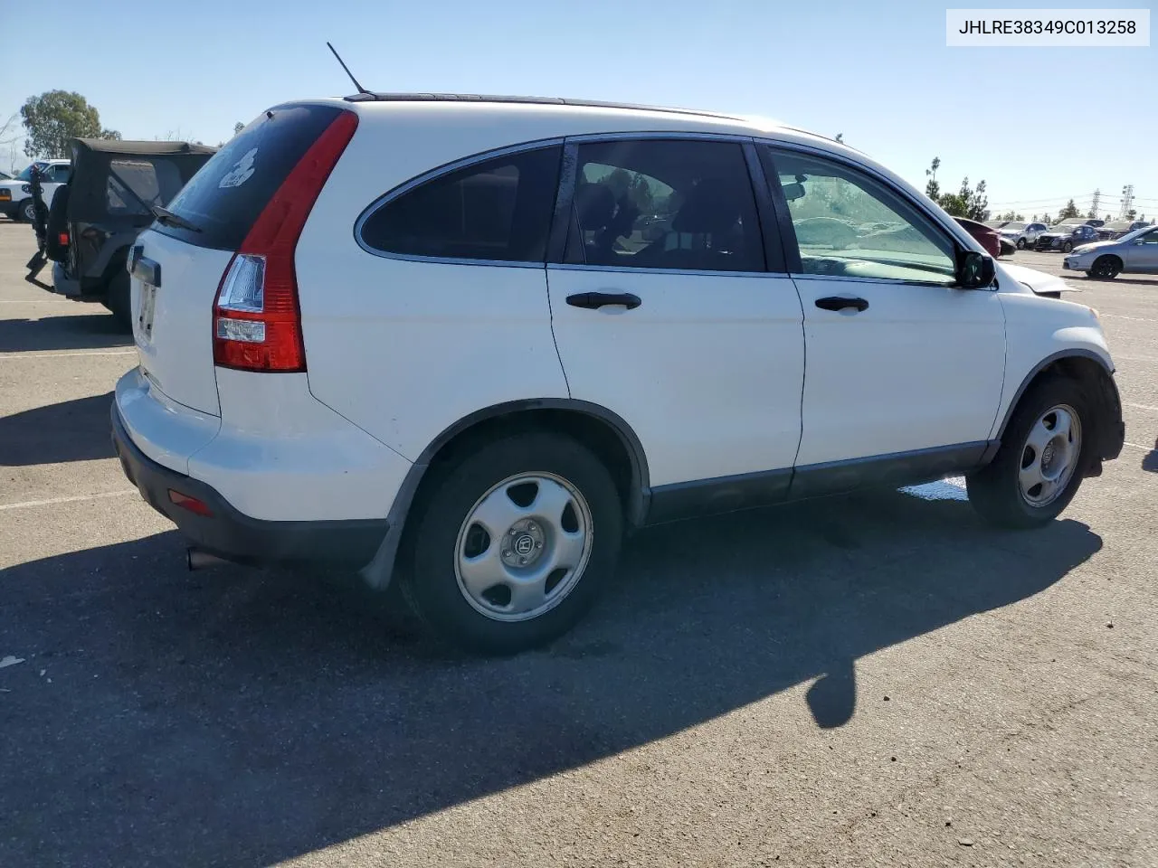 JHLRE38349C013258 2009 Honda Cr-V Lx