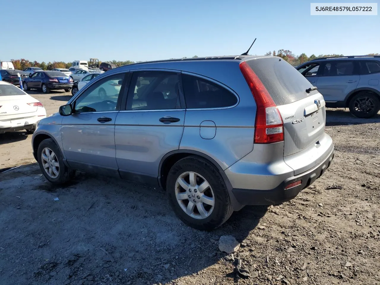 2009 Honda Cr-V Ex VIN: 5J6RE48579L057222 Lot: 76565674