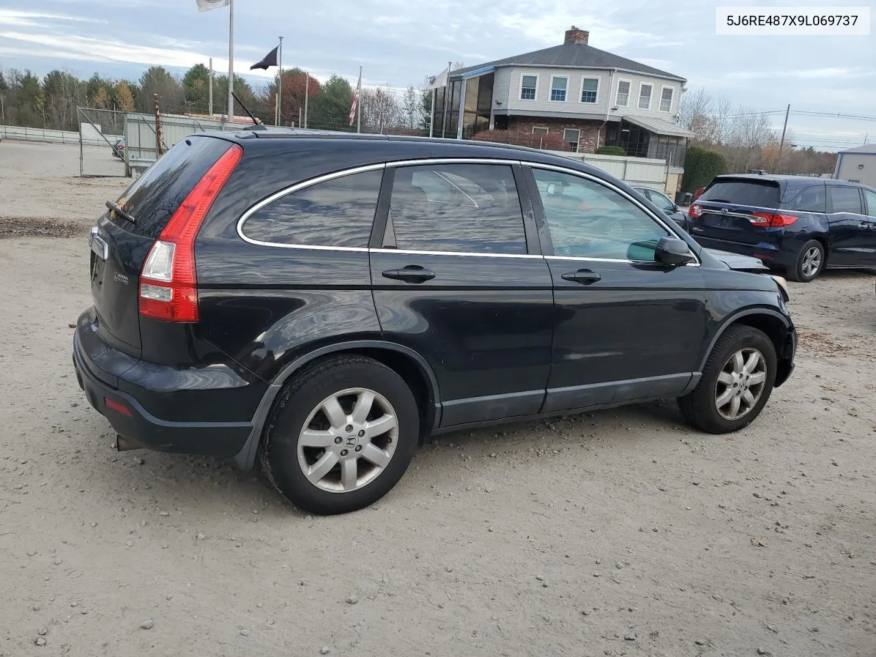 2009 Honda Cr-V Exl VIN: 5J6RE487X9L069737 Lot: 76729104