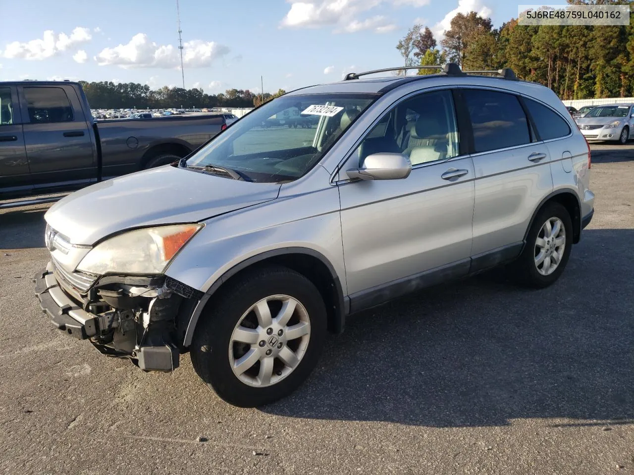 2009 Honda Cr-V Exl VIN: 5J6RE48759L040162 Lot: 76732104