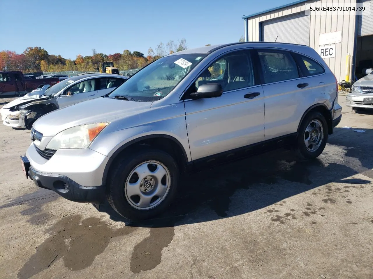 2009 Honda Cr-V Lx VIN: 5J6RE48379L014739 Lot: 76795294