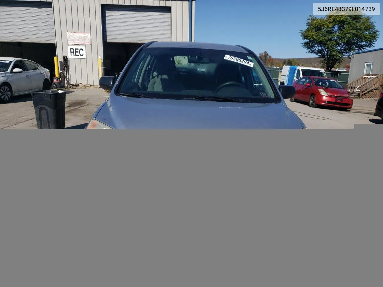 5J6RE48379L014739 2009 Honda Cr-V Lx