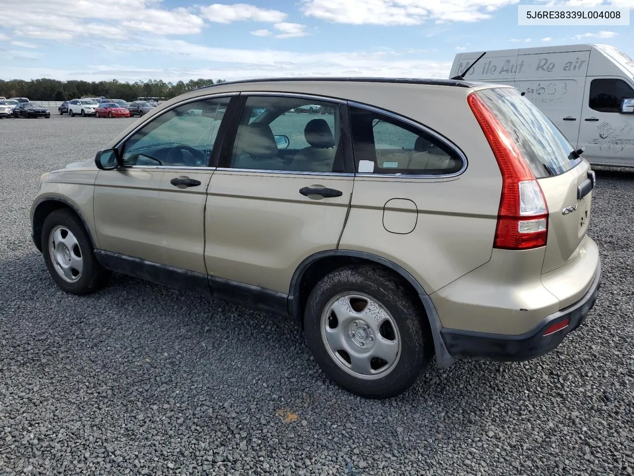 5J6RE38339L004008 2009 Honda Cr-V Lx