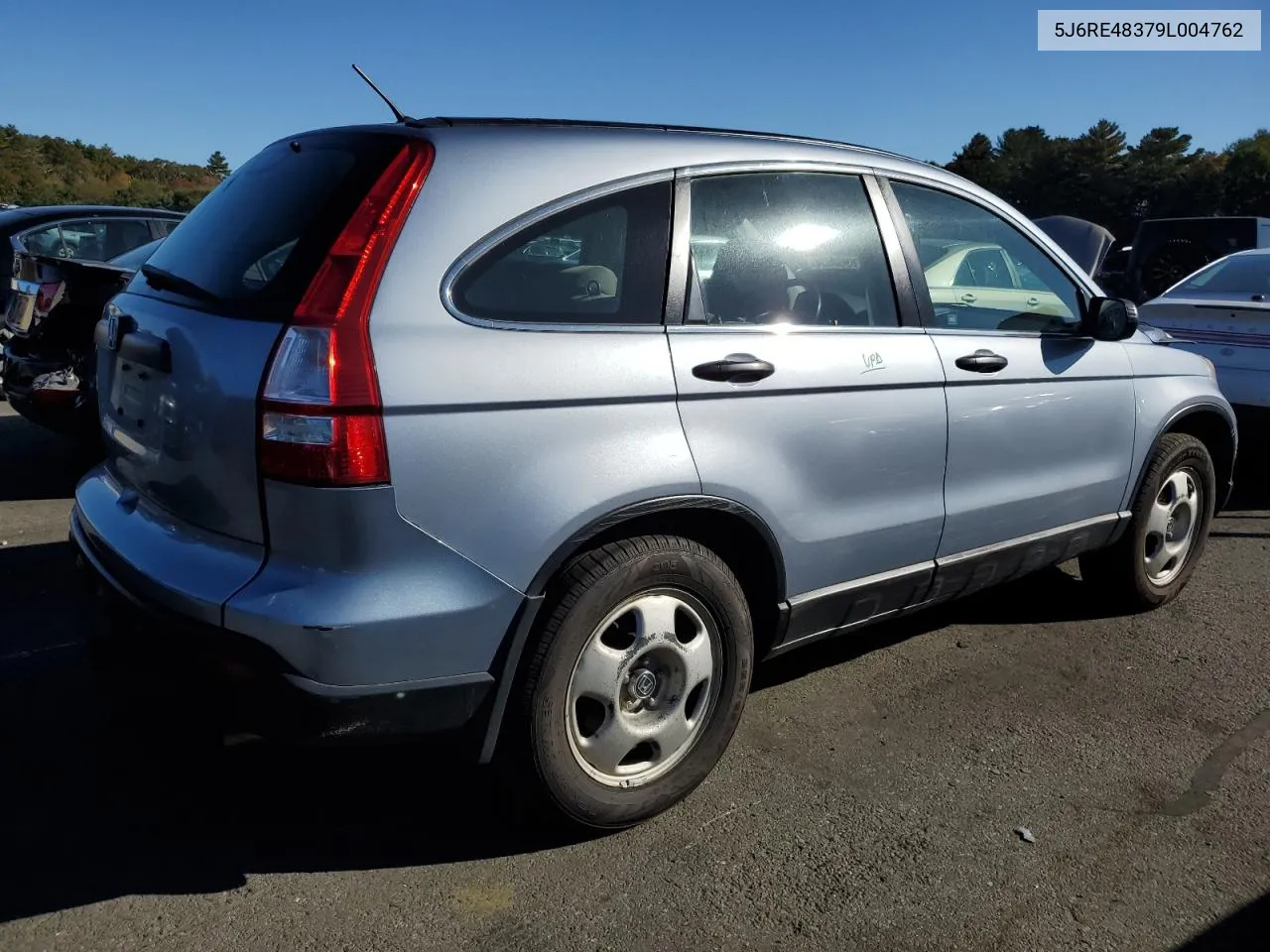 2009 Honda Cr-V Lx VIN: 5J6RE48379L004762 Lot: 76900634