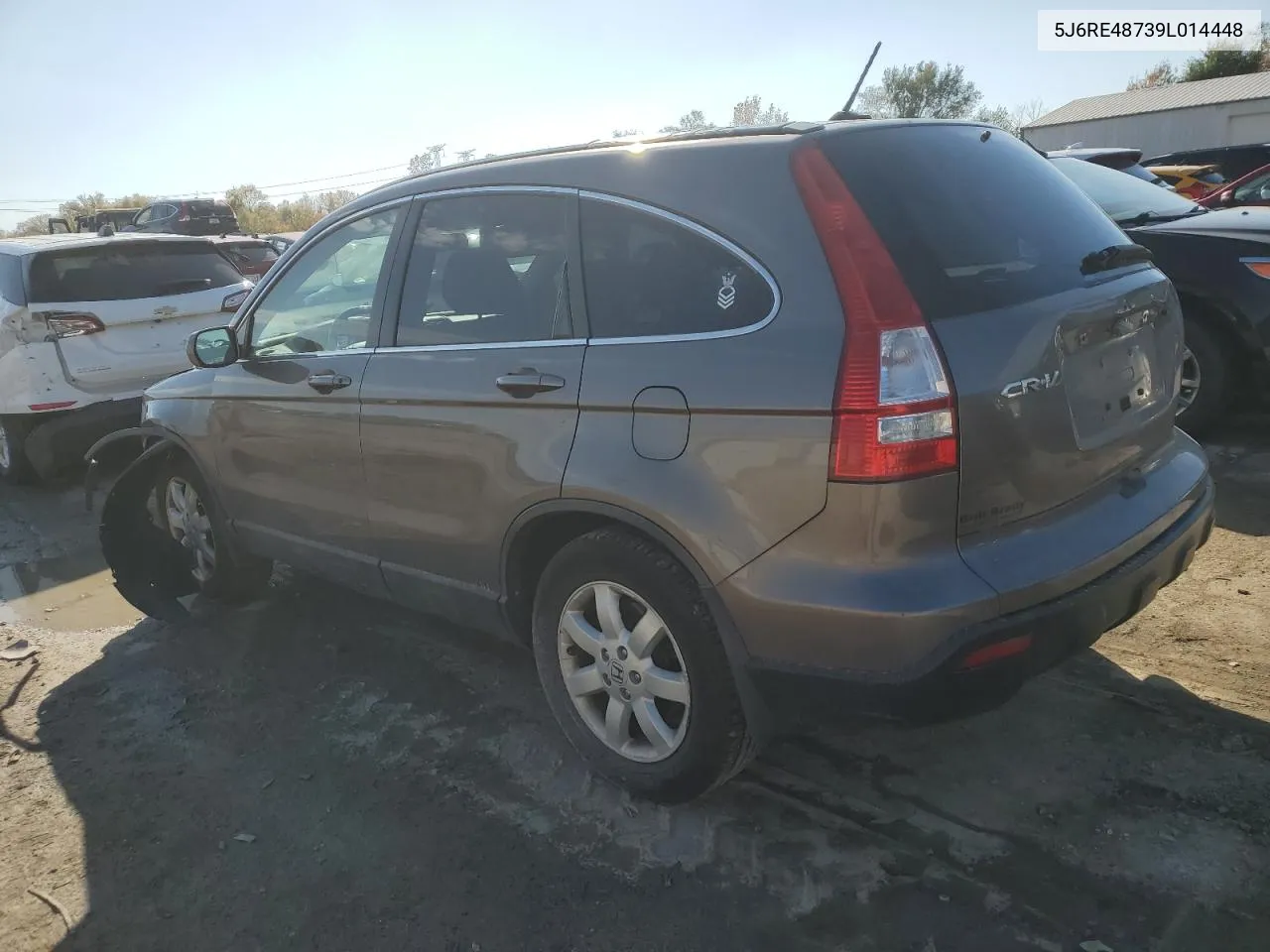 2009 Honda Cr-V Exl VIN: 5J6RE48739L014448 Lot: 76929214