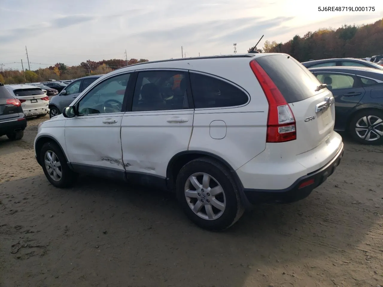 2009 Honda Cr-V Exl VIN: 5J6RE48719L000175 Lot: 77130384