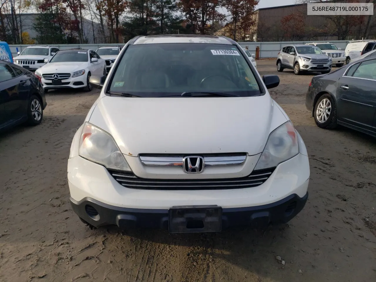 2009 Honda Cr-V Exl VIN: 5J6RE48719L000175 Lot: 77130384