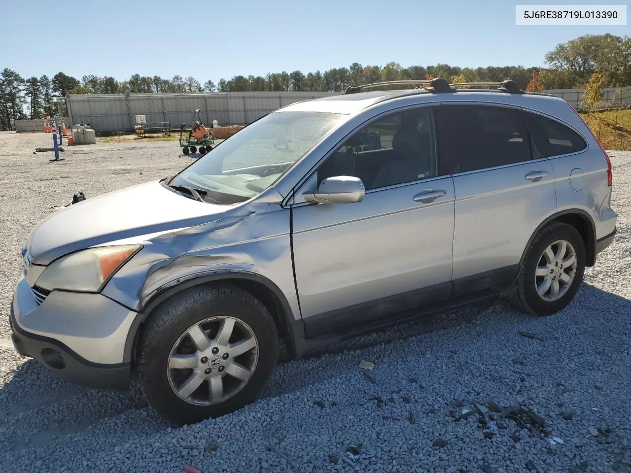 2009 Honda Cr-V Exl VIN: 5J6RE38719L013390 Lot: 77229724