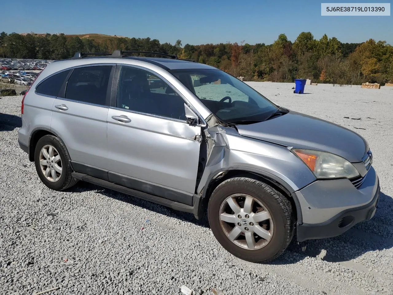 2009 Honda Cr-V Exl VIN: 5J6RE38719L013390 Lot: 77229724