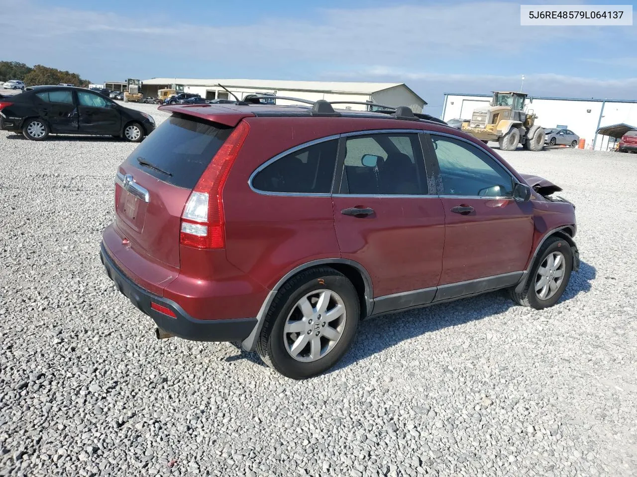 2009 Honda Cr-V Ex VIN: 5J6RE48579L064137 Lot: 77411624