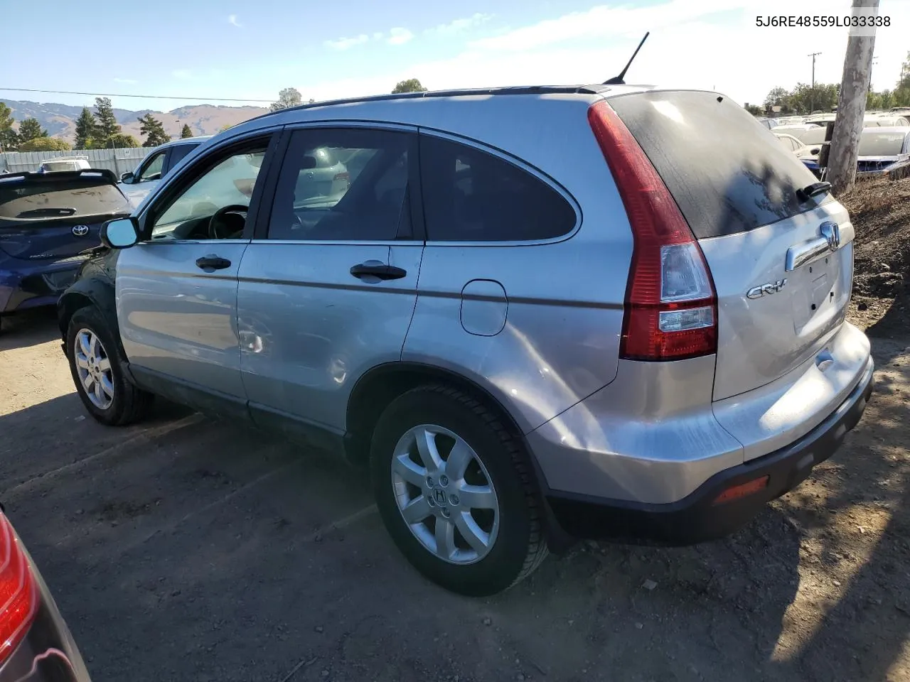 2009 Honda Cr-V Ex VIN: 5J6RE48559L033338 Lot: 77497204