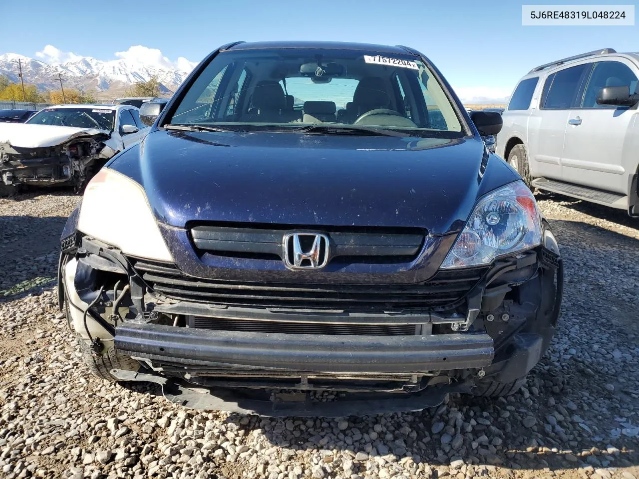 2009 Honda Cr-V Lx VIN: 5J6RE48319L048224 Lot: 77572204