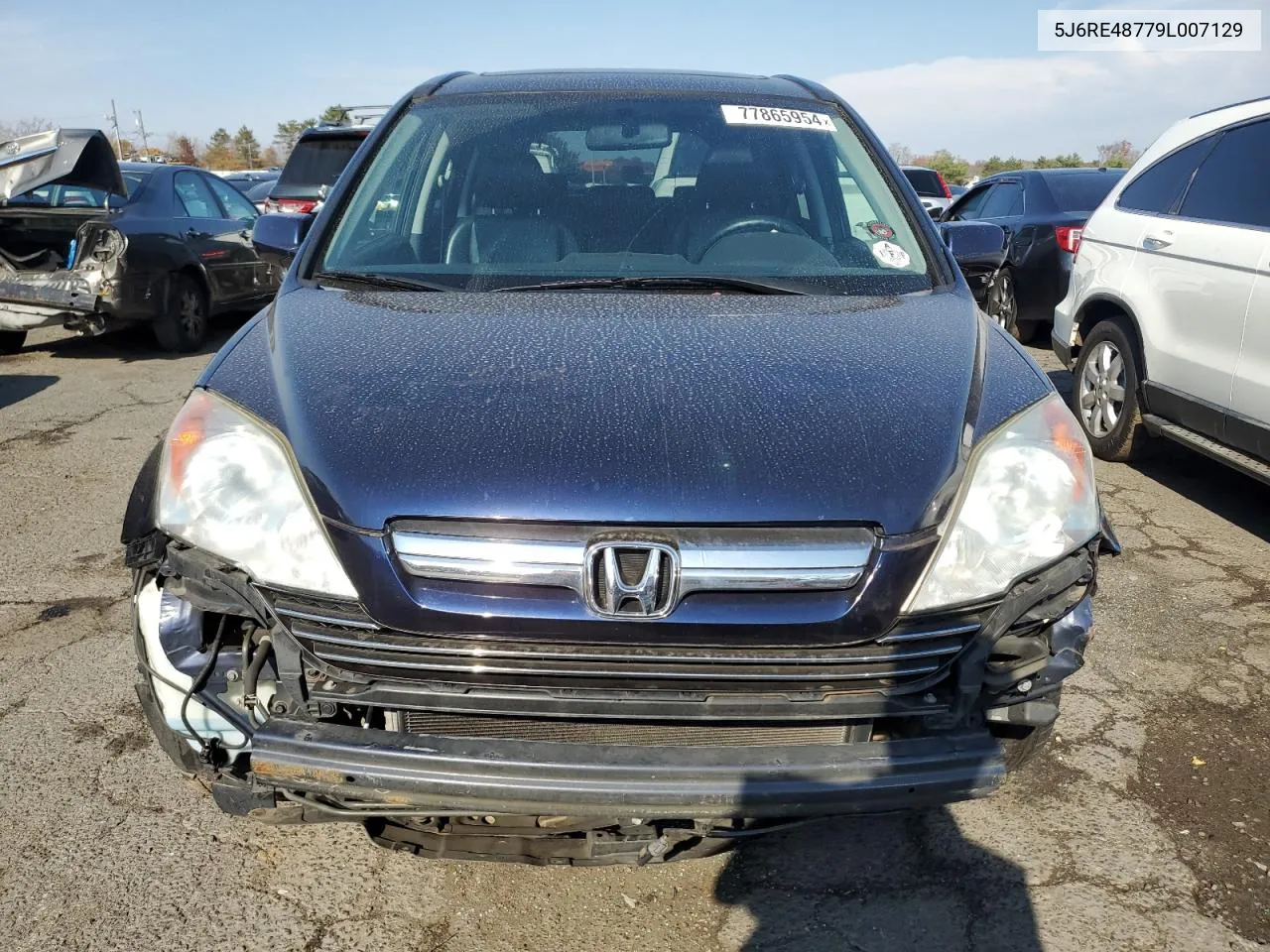 2009 Honda Cr-V Exl VIN: 5J6RE48779L007129 Lot: 77865954