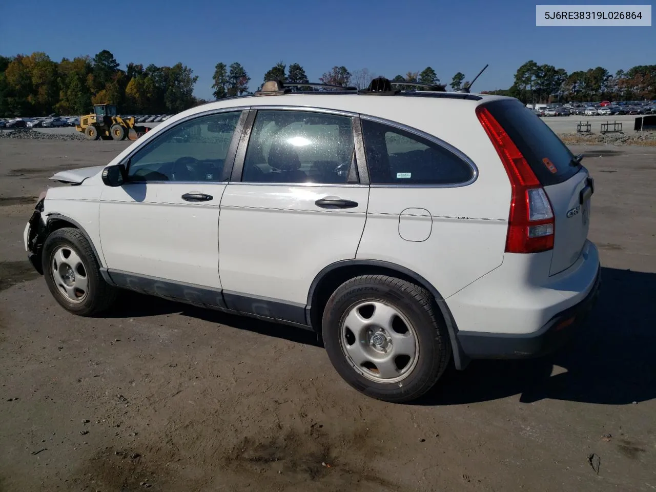 2009 Honda Cr-V Lx VIN: 5J6RE38319L026864 Lot: 78016444