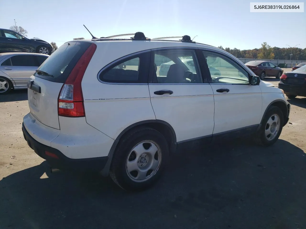 2009 Honda Cr-V Lx VIN: 5J6RE38319L026864 Lot: 78016444