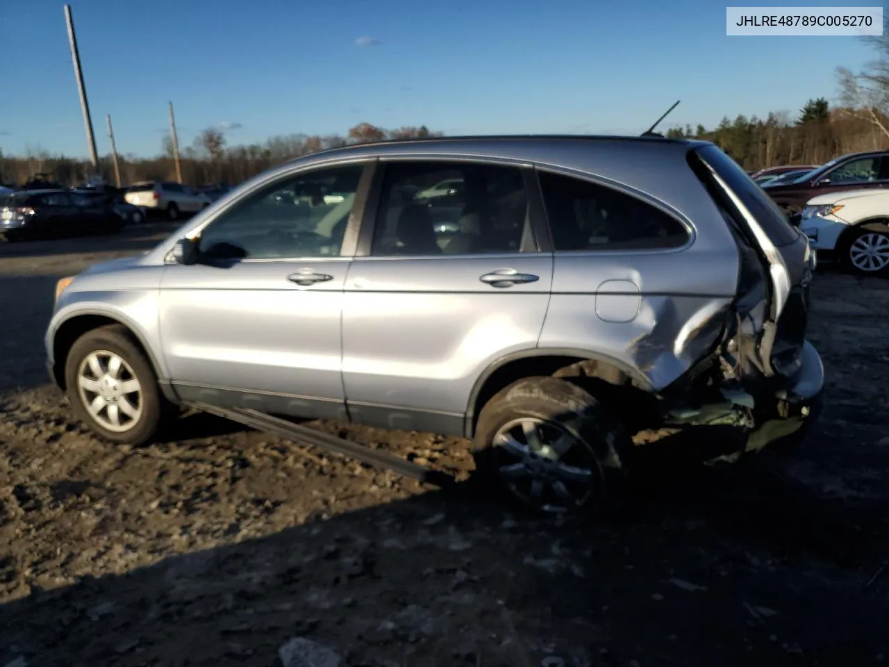 2009 Honda Cr-V Exl VIN: JHLRE48789C005270 Lot: 78032904