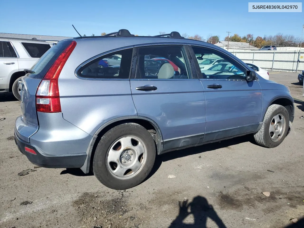 2009 Honda Cr-V Lx VIN: 5J6RE48369L042970 Lot: 78041364