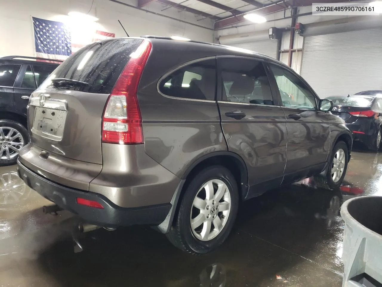 2009 Honda Cr-V Ex VIN: 3CZRE48599G706161 Lot: 78124054