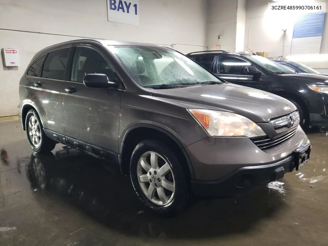 2009 Honda Cr-V Ex VIN: 3CZRE48599G706161 Lot: 78124054