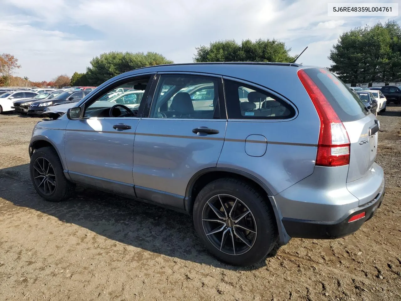 2009 Honda Cr-V Lx VIN: 5J6RE48359L004761 Lot: 78187344