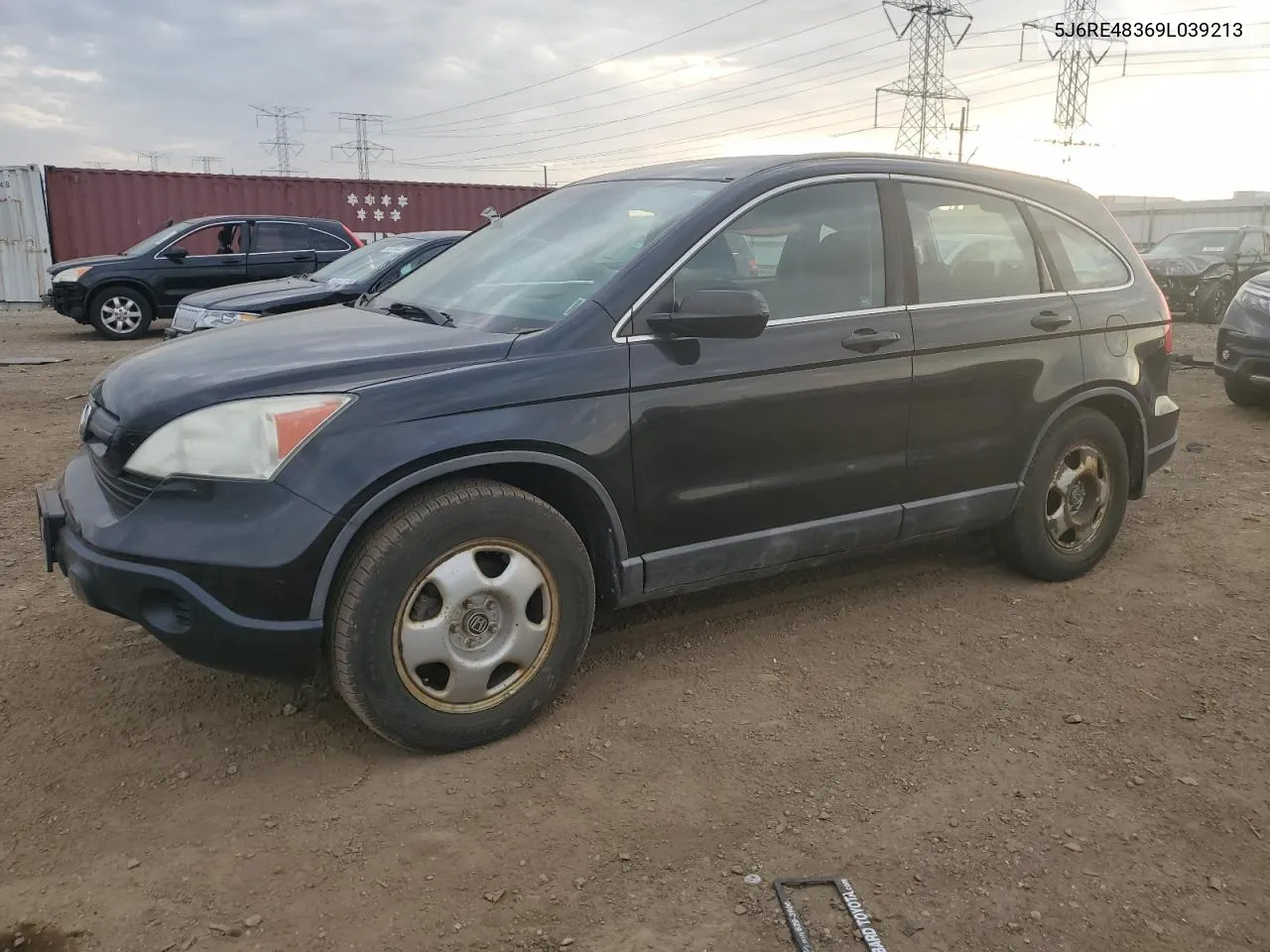 2009 Honda Cr-V Lx VIN: 5J6RE48369L039213 Lot: 78232154