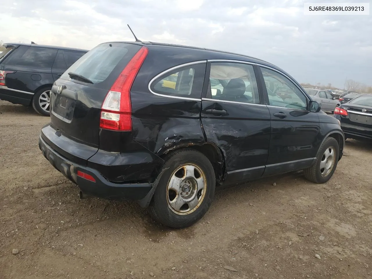 2009 Honda Cr-V Lx VIN: 5J6RE48369L039213 Lot: 78232154