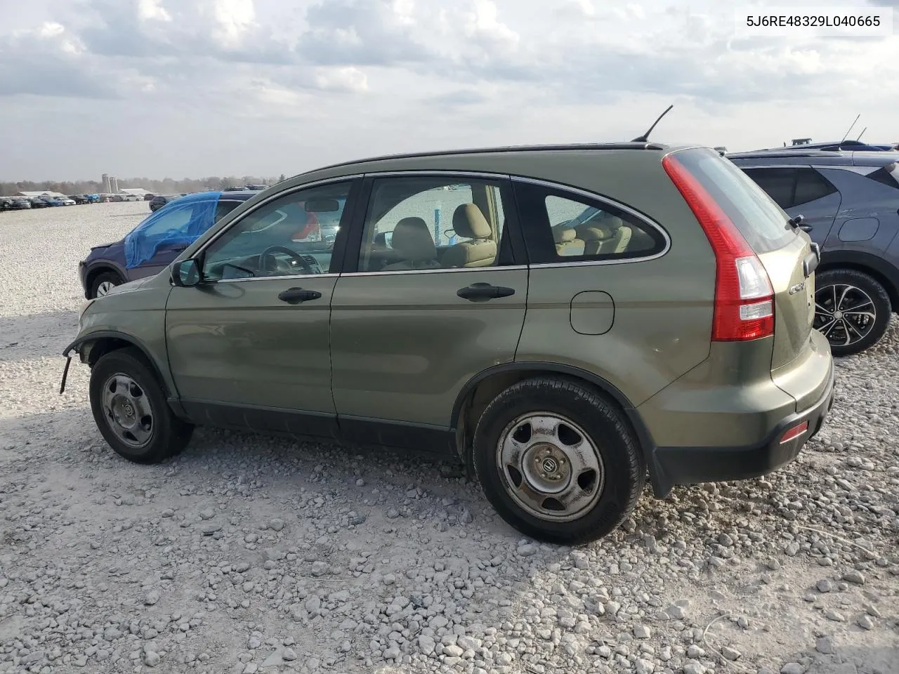 2009 Honda Cr-V Lx VIN: 5J6RE48329L040665 Lot: 78485254