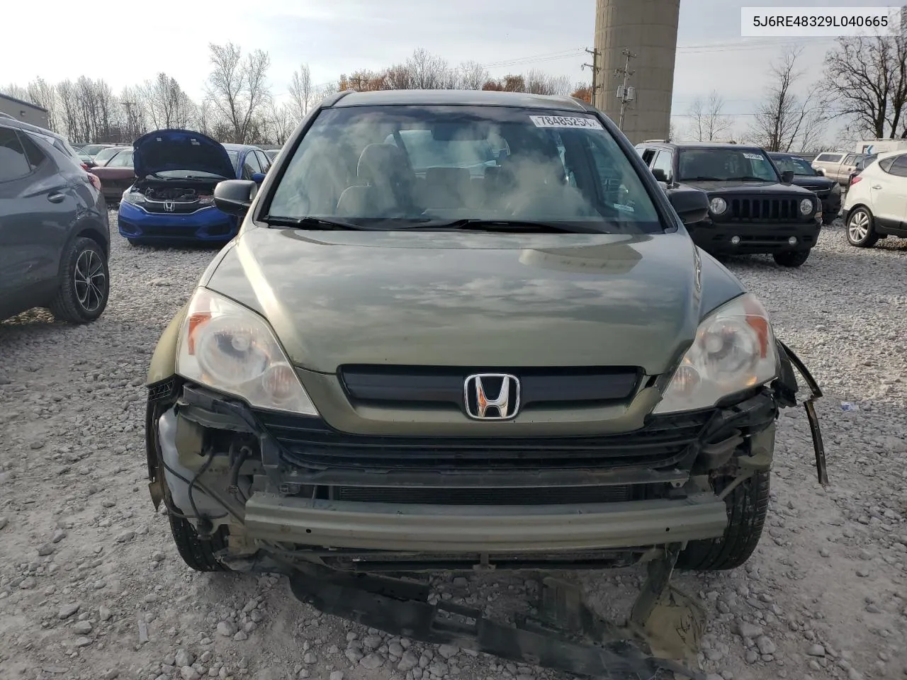 2009 Honda Cr-V Lx VIN: 5J6RE48329L040665 Lot: 78485254