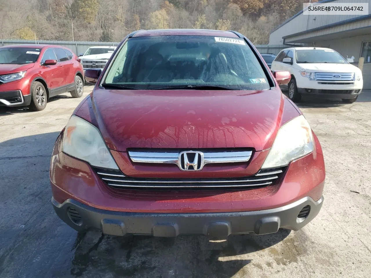 2009 Honda Cr-V Exl VIN: 5J6RE48709L064742 Lot: 78502724