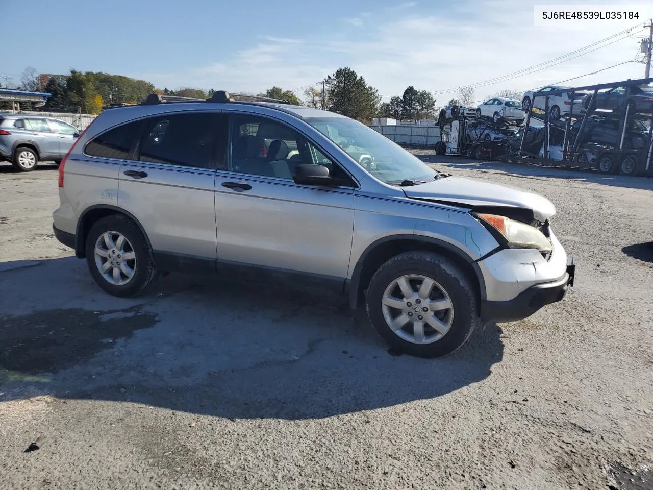 2009 Honda Cr-V Ex VIN: 5J6RE48539L035184 Lot: 78596124