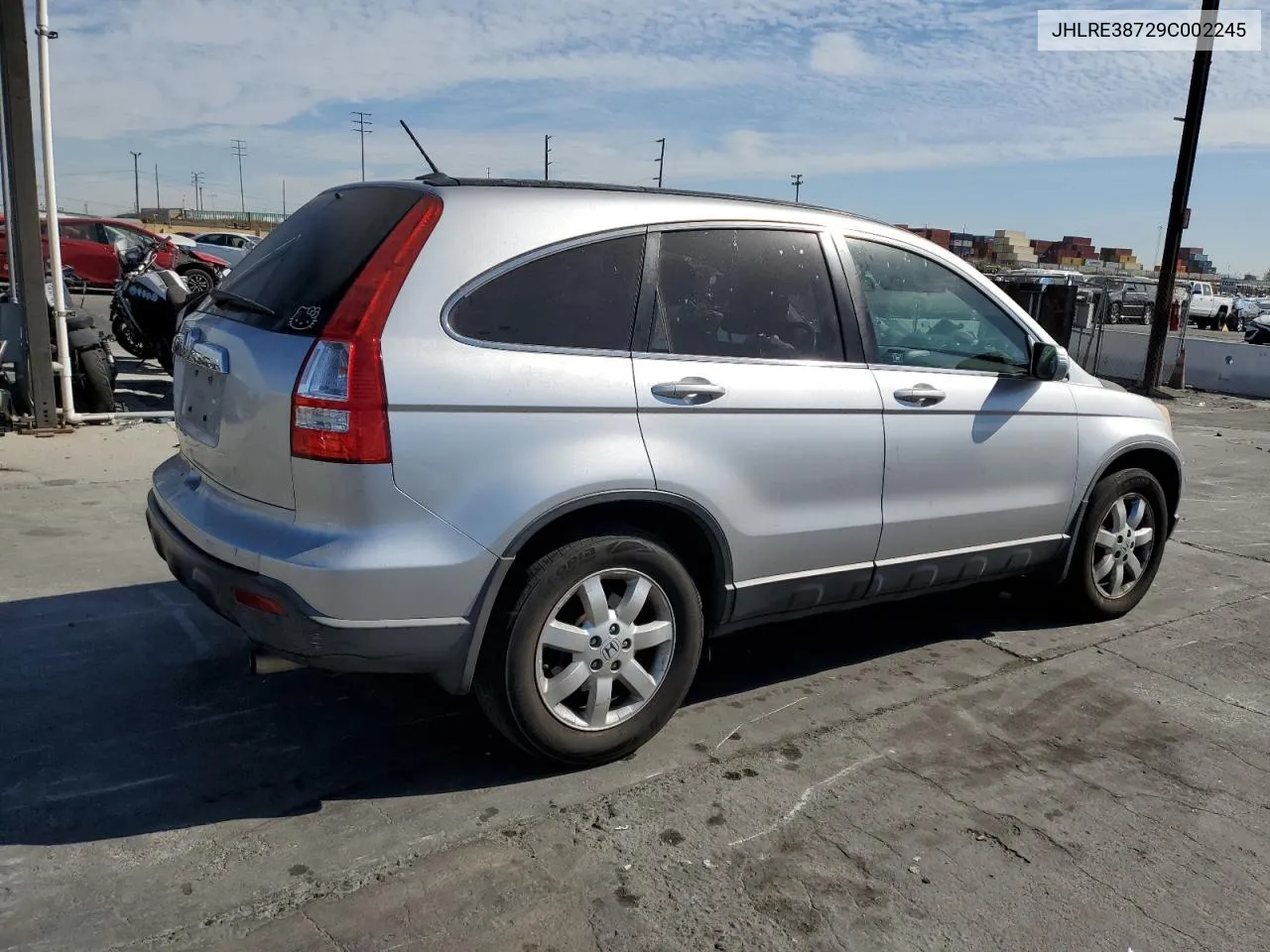 2009 Honda Cr-V Exl VIN: JHLRE38729C002245 Lot: 78687264