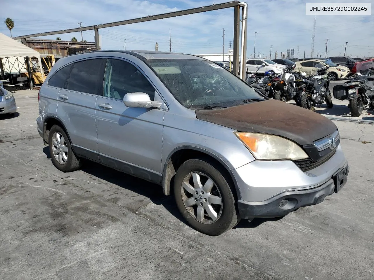 2009 Honda Cr-V Exl VIN: JHLRE38729C002245 Lot: 78687264