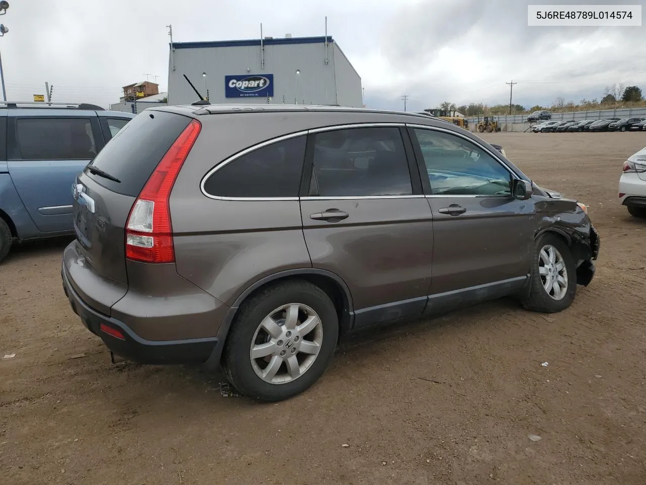 2009 Honda Cr-V Exl VIN: 5J6RE48789L014574 Lot: 78704464