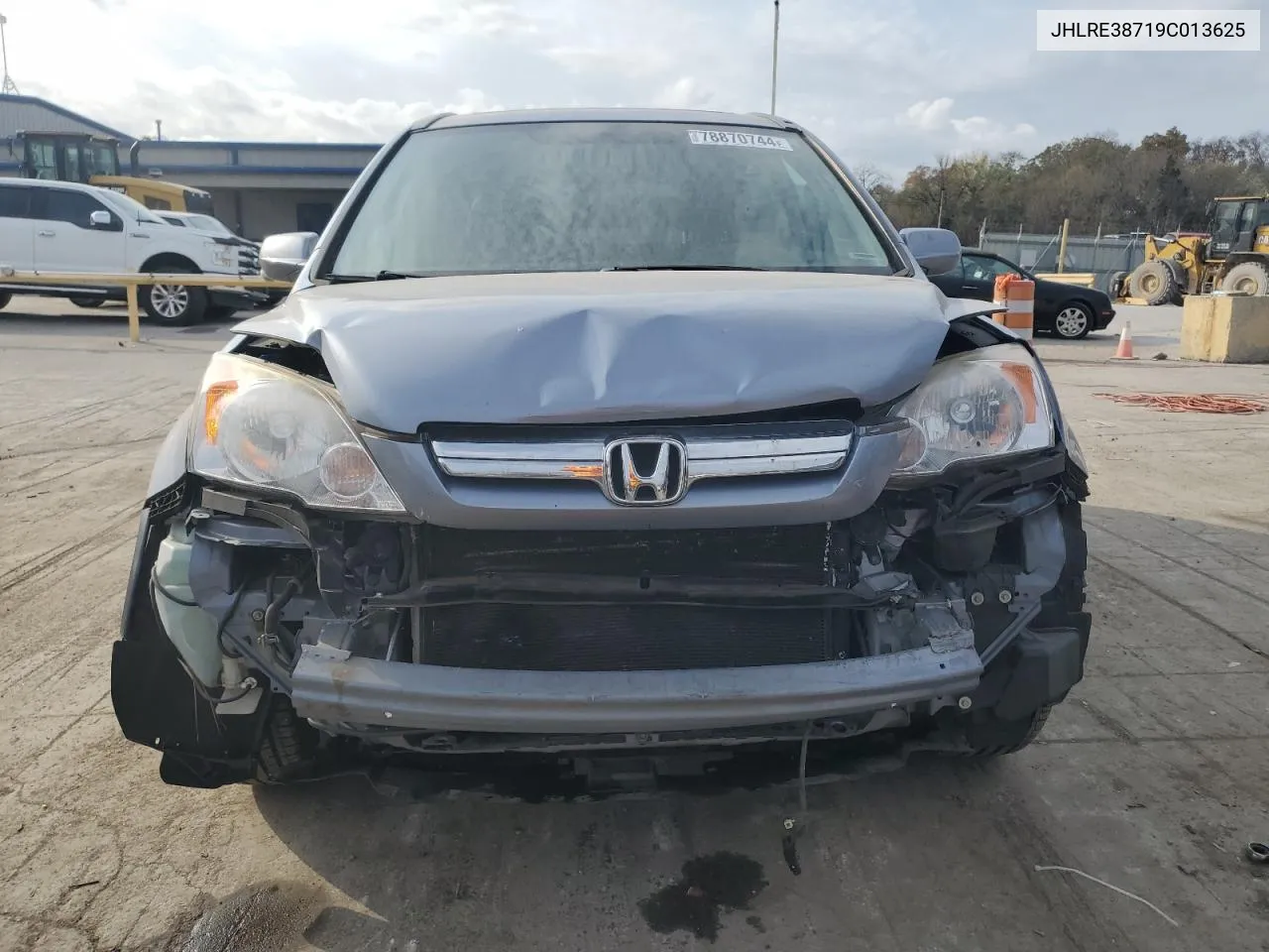 2009 Honda Cr-V Exl VIN: JHLRE38719C013625 Lot: 78870744