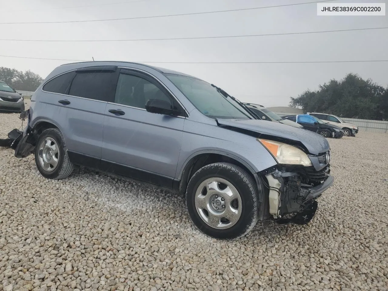 2009 Honda Cr-V Lx VIN: JHLRE38369C002200 Lot: 79001554