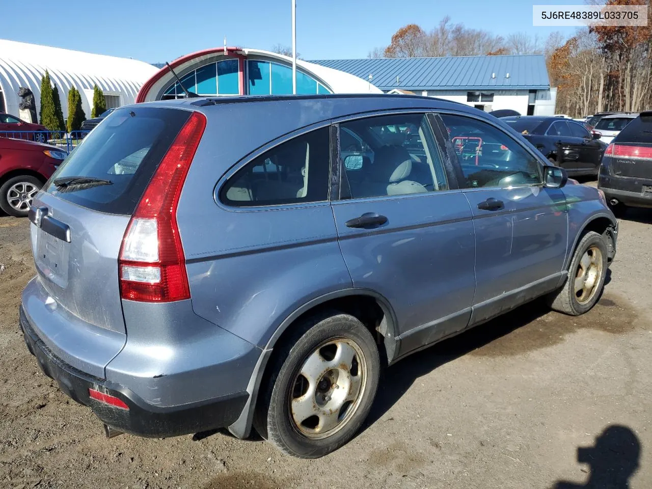 2009 Honda Cr-V Lx VIN: 5J6RE48389L033705 Lot: 79190844