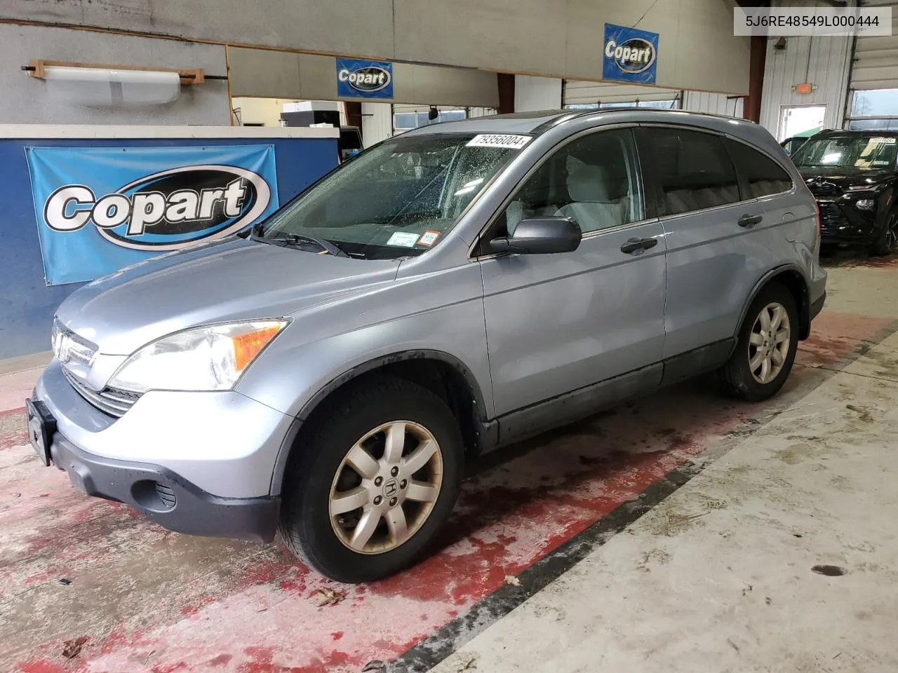 2009 Honda Cr-V Ex VIN: 5J6RE48549L000444 Lot: 79356004