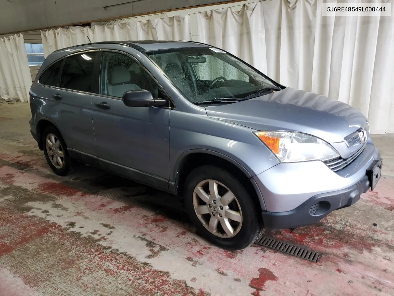 2009 Honda Cr-V Ex VIN: 5J6RE48549L000444 Lot: 79356004