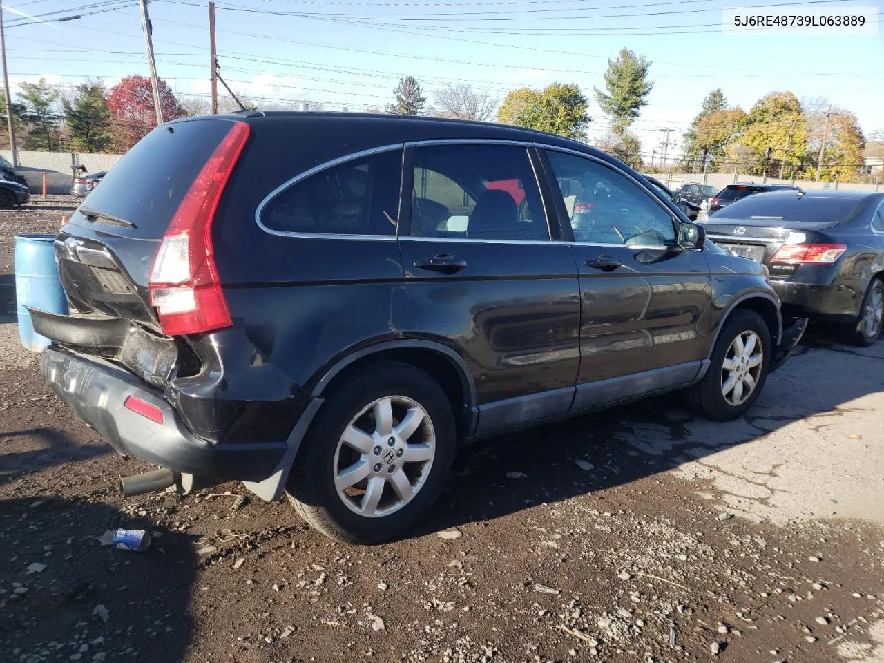 2009 Honda Cr-V Exl VIN: 5J6RE48739L063889 Lot: 79375284