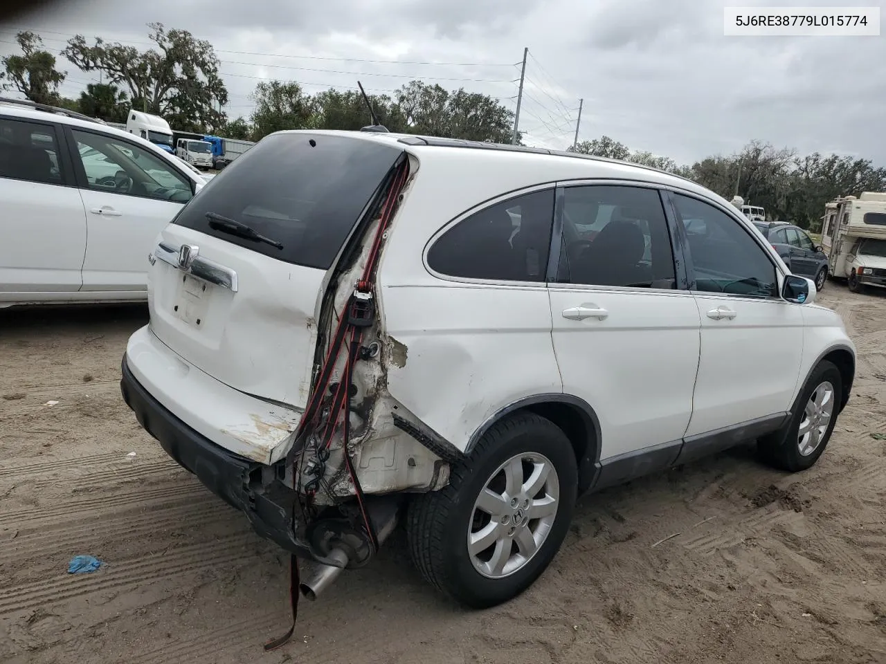 2009 Honda Cr-V Exl VIN: 5J6RE38779L015774 Lot: 79442284