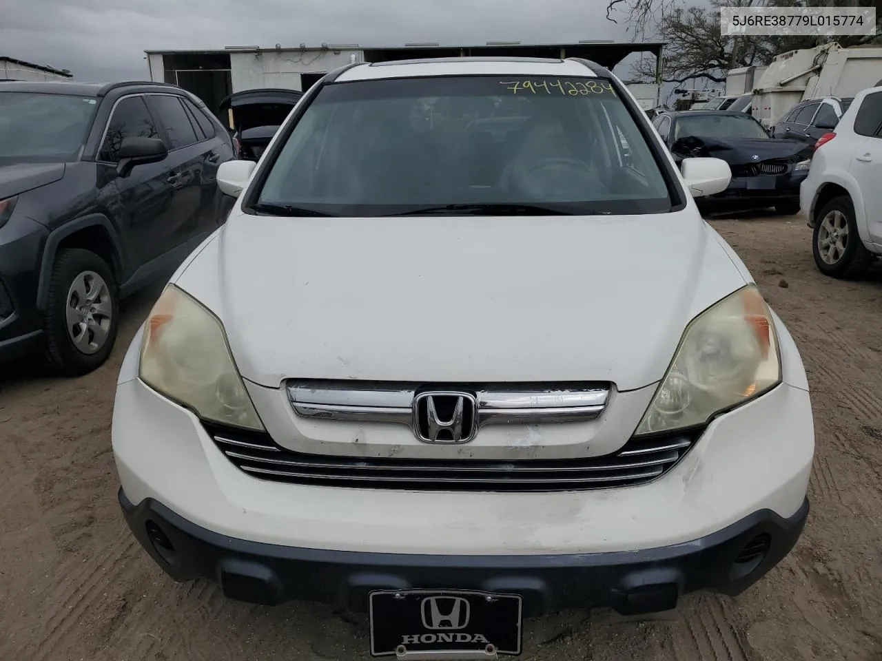 2009 Honda Cr-V Exl VIN: 5J6RE38779L015774 Lot: 79442284