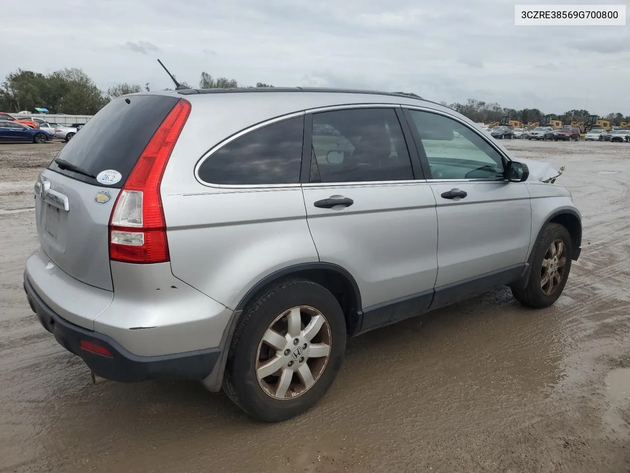 2009 Honda Cr-V Ex VIN: 3CZRE38569G700800 Lot: 79976644