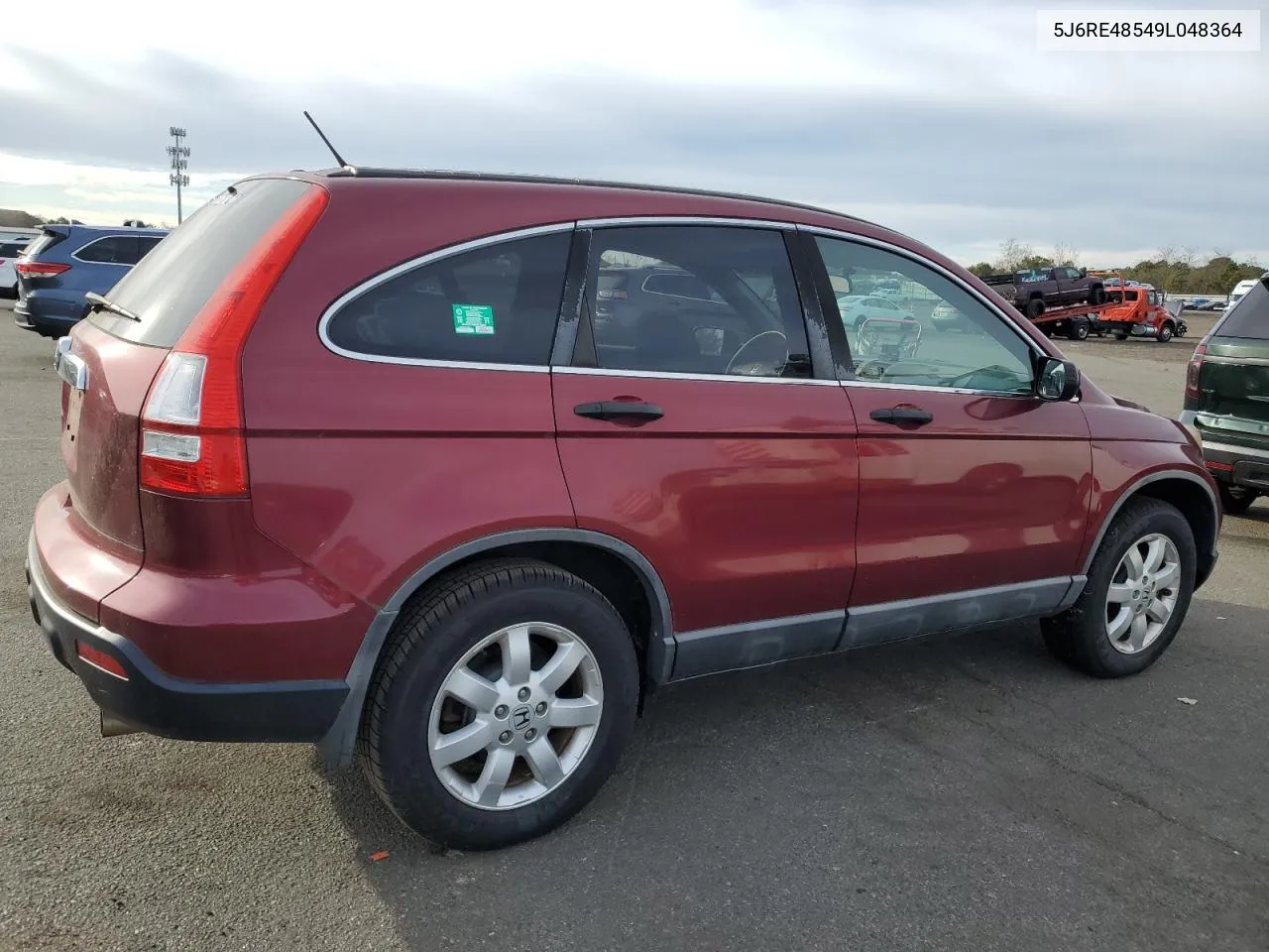 2009 Honda Cr-V Ex VIN: 5J6RE48549L048364 Lot: 80268004