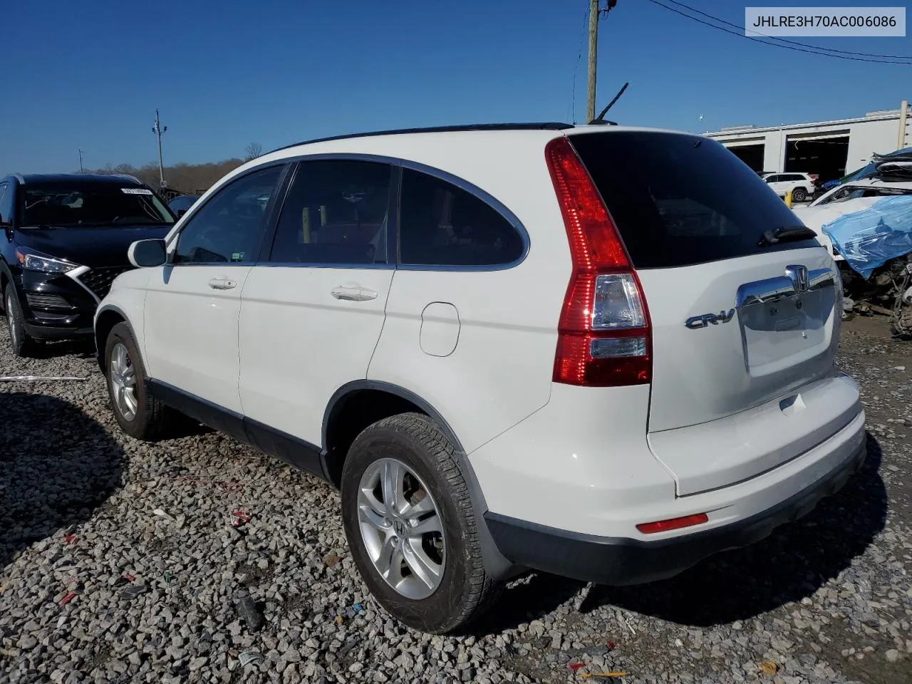 JHLRE3H70AC006086 2010 Honda Cr-V Exl